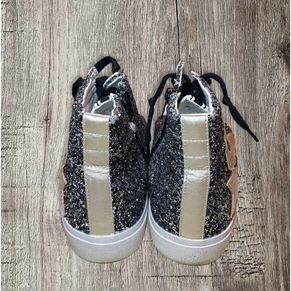 Shu Shop Rooney women’s sparkly high top sneakers. Size 11
