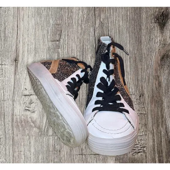 Shu Shop Rooney women’s sparkly high top sneakers. Size 11