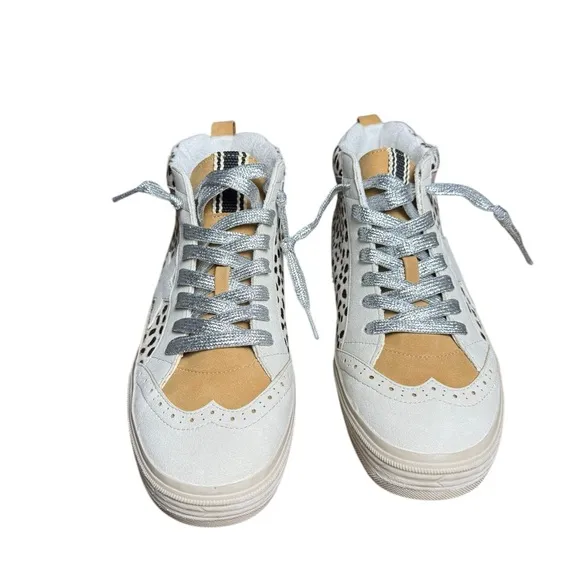ShuShop High Top Sneakers Womens Size 8 NWOT