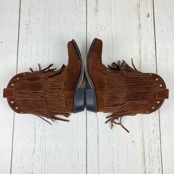 Shyanne Girls‎ Fringe Snip Toe Western Boots