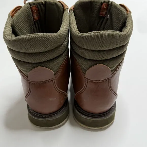 Simms Freestone Fly Fishing Boots Mens Size 11 Brown Leather Lace Up Felt Soles