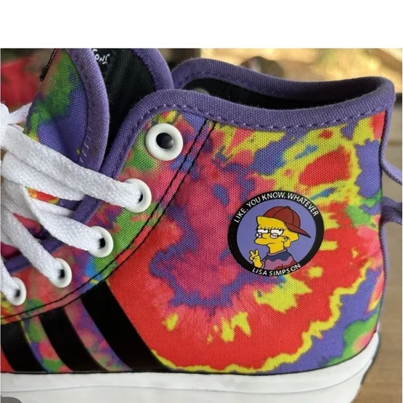 🎃Simpsons Adidas high top sneakers🎃