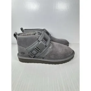 Size 10 UGG Neumel Snapback Chukka Boots Metal Gray Mens Shoe NEW