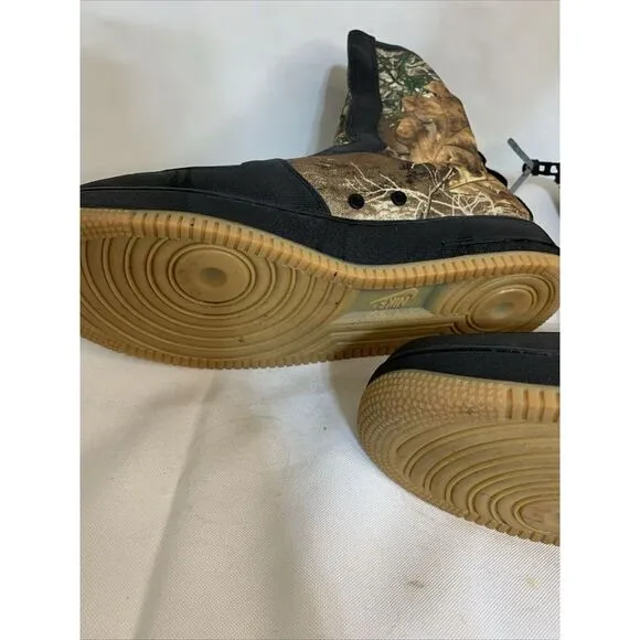 Size‎ 11- Nike Realtree Air Edge Camo Ankle High Boots Shell Carry Boots