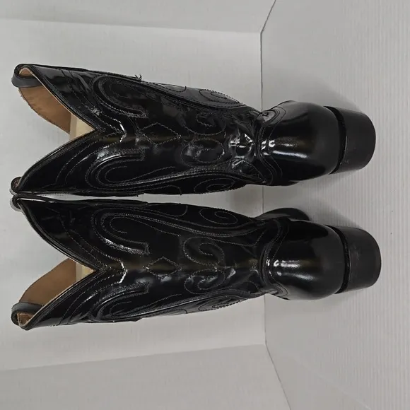Size 8.5 Mens Corral Chamelon Embroidery French Toe Boots A4502