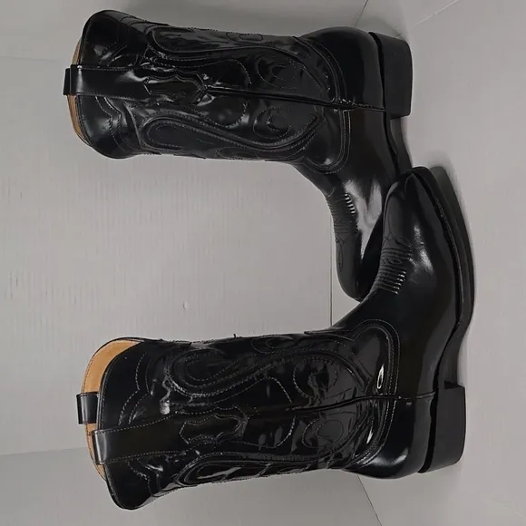 Size 8.5 Mens Corral Chamelon Embroidery French Toe Boots A4502