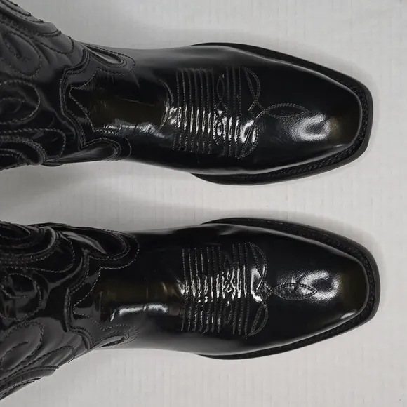 Size 8.5 Mens Corral Chamelon Embroidery French Toe Boots A4502
