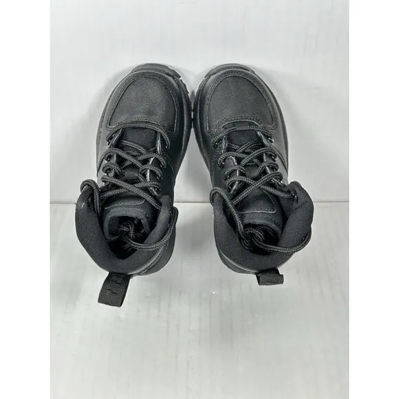 Size 8c Nike Manoa ‘17 LTR Boots Shoes PS HF0751-001 Black Toddler Kids NEW