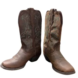 SIZE 9 JUSTINS' LADIES WESTERN BOOTS COWBOY BOOTS