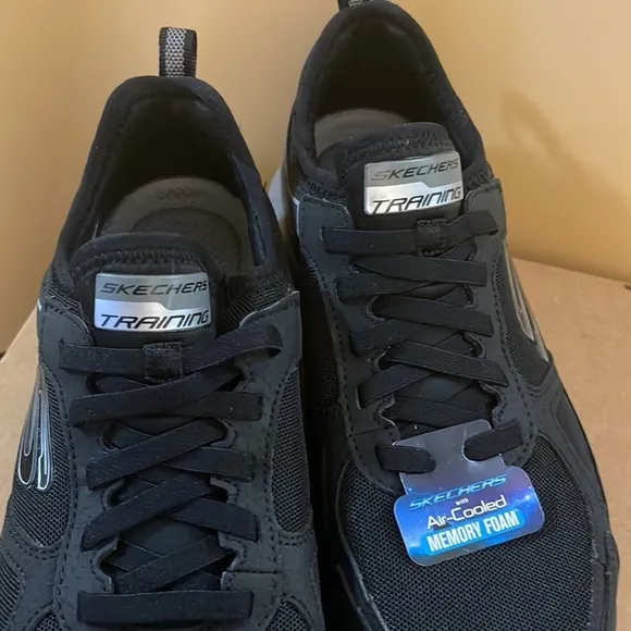 Skechers Black Men’s Burst Training Shoes Size 7
