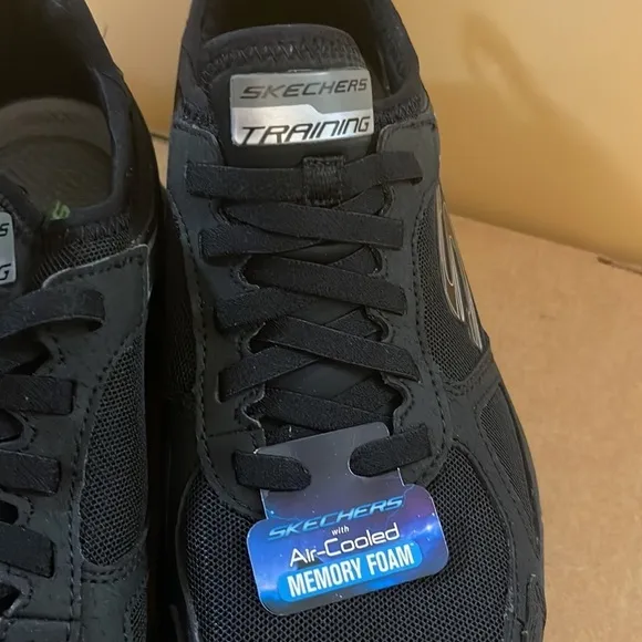 Skechers Black Men’s Burst Training Shoes Size 7