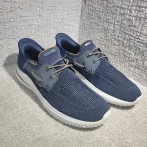 Skechers Delson 3.0 Men's Size 13 US Navy Blue Hands Free Slip Ins Shoes 210606W