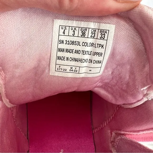 Skechers Girl’s Street Elevated High-Top Sneakers, Like New, Light Pink, Size 4‍
