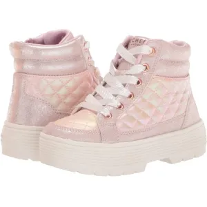 Skechers Girl’s Street Elevated High-Top Sneakers, Like New, Light Pink, Size 4‍