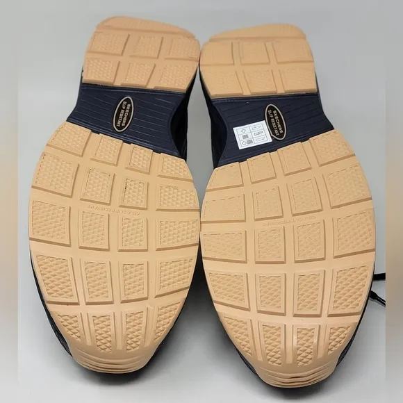 Skechers Malad II Composite Toe Work Shoes Navy/Tan 200127 Men's Size 11 New