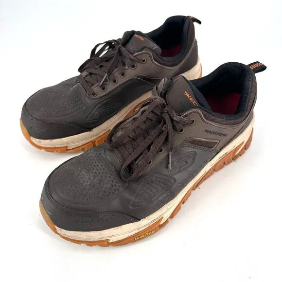 Skechers Men's Arch Fit Escape Plan Sneaker Shoes Brown Size 12