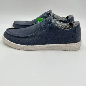 Skechers‎ Streetwear Melson Chad Slip On Air Cooled Memory Foam Shoes Sz 12 Navy