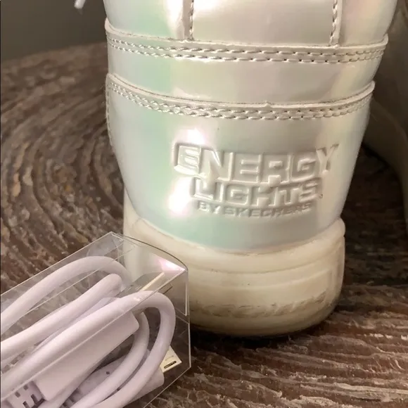 Sketchers Energy Lights High Top Sneakers