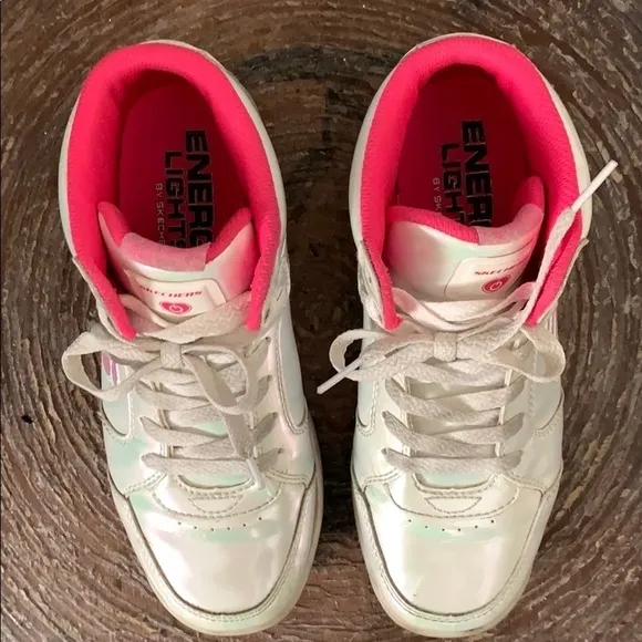 Sketchers Energy Lights High Top Sneakers