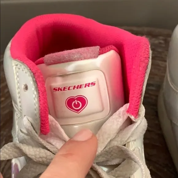 Sketchers Energy Lights High Top Sneakers