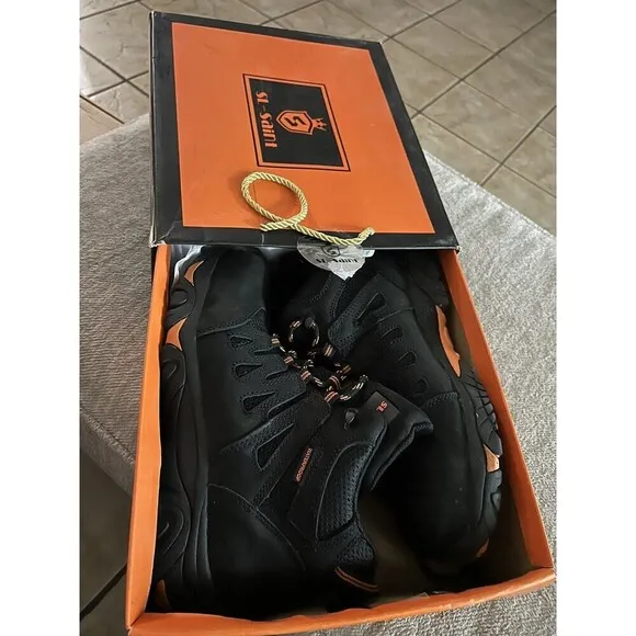 SL -Saint Waterproof Work Boots For Men,Composite Toe Comfortable Insulated 9