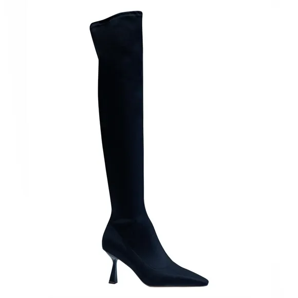 Smash Shoes Women's Fritz Over the Knee Extra Wide Calf Boots