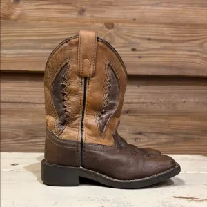 Smoky Mountain Ranger Leather Square Toe Boots