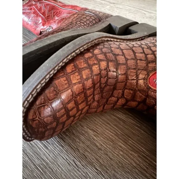 Smoky Mountain Reptile Square Toe Western Boots 3111C / 3111Y