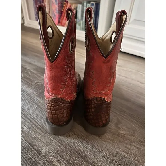 Smoky Mountain Reptile Square Toe Western Boots 3111C / 3111Y