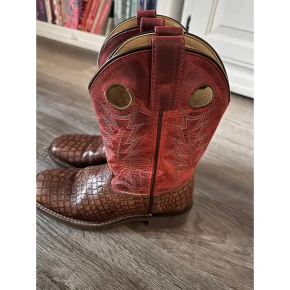 Smoky Mountain Reptile Square Toe Western Boots 3111C / 3111Y