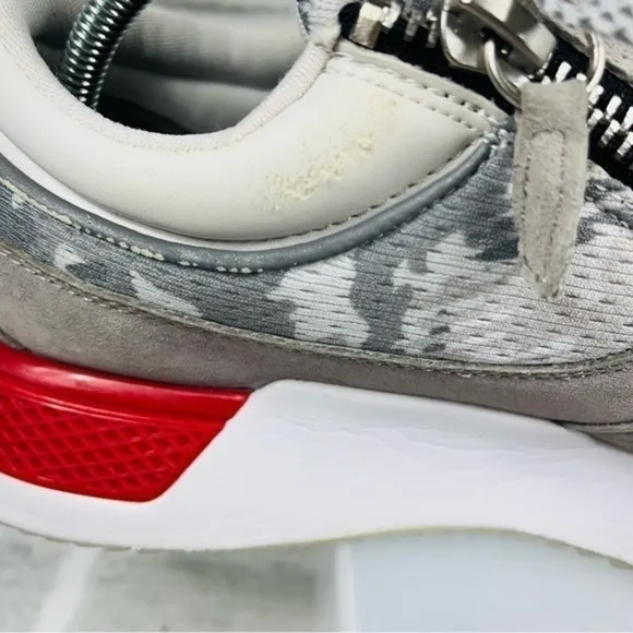 SNKR Project Men's Size 11 Rodeo 2.0 Shoes: Gray/White/Red