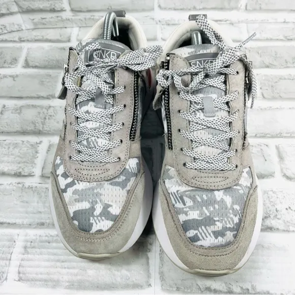 SNKR Project Men's Size 11 Rodeo 2.0 Shoes: Gray/White/Red