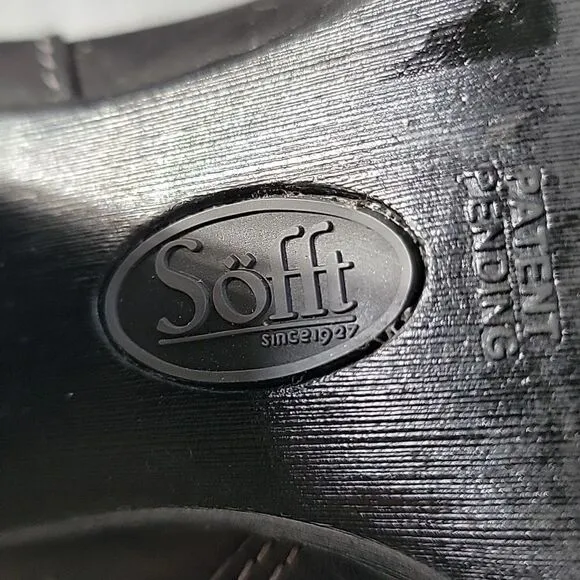 Sofft black harness boots size 9