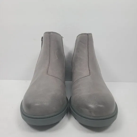 Sorel Evie II Zip Women's Gray Ankle Boots NL5025-052 US Size 9.5 NWB