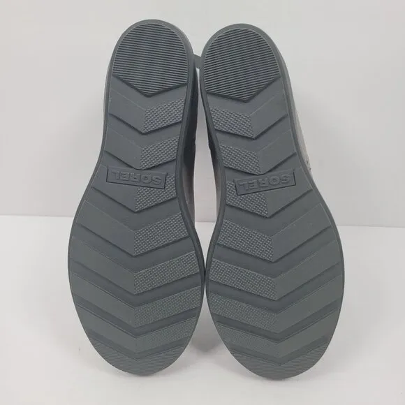 Sorel Evie II Zip Women's Gray Ankle Boots NL5025-052 US Size 9.5 NWB