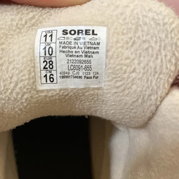 Sorel Kids Whitney II Plus Lace Boots