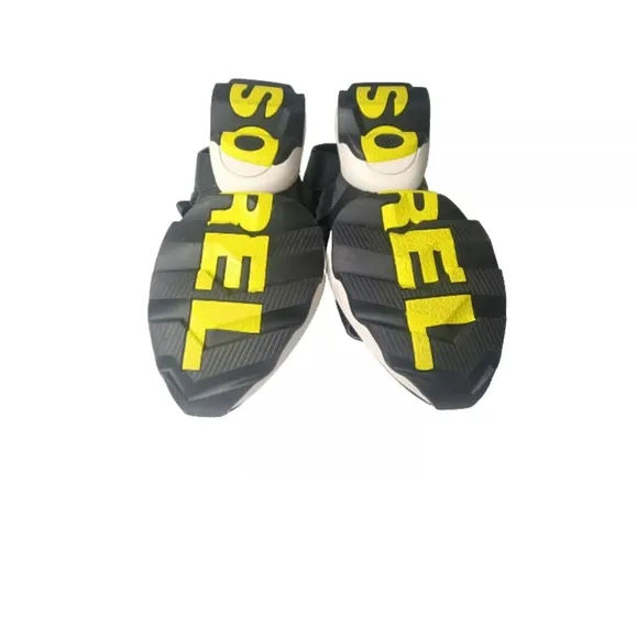 Sorel Kinetic Impact 1936901010 Women's Size 8.5 Black Strappy Sandals Shoes