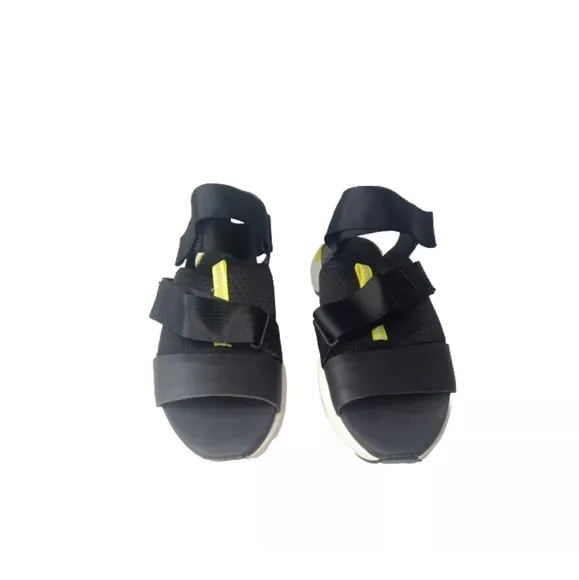 Sorel Kinetic Impact 1936901010 Women's Size 8.5 Black Strappy Sandals Shoes
