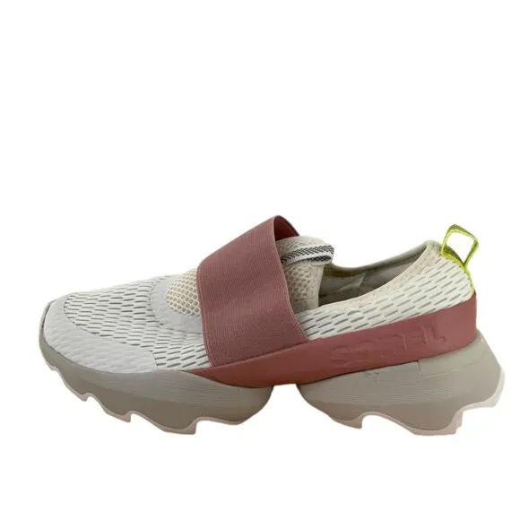 Sorel Kinetic Impact Strap Shoes Women 8.5 Perforated Scalloped Mesh Sneakers