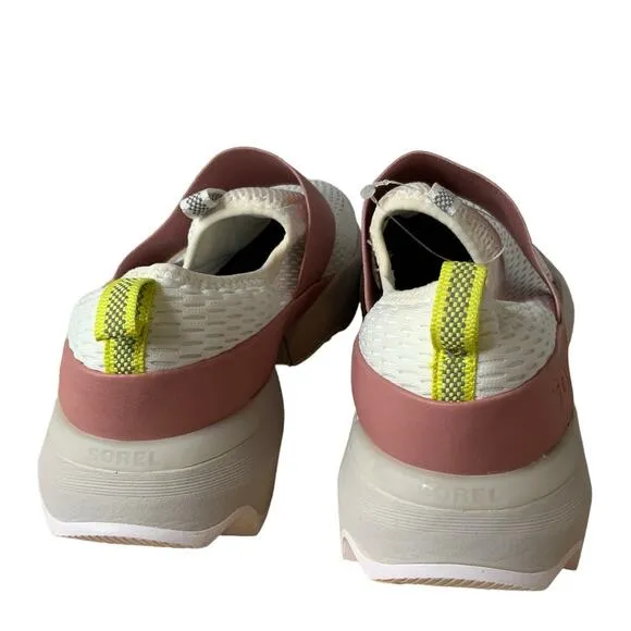 Sorel Kinetic Impact Strap Shoes Women 8.5 Perforated Scalloped Mesh Sneakers