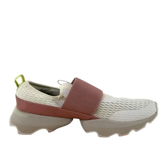 Sorel Kinetic Impact Strap Shoes Women 8.5 Perforated Scalloped Mesh Sneakers