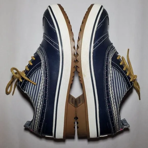 Sorel Tivoli Oxfords Navy Blue Waterproof Duck Shoes  Size 7