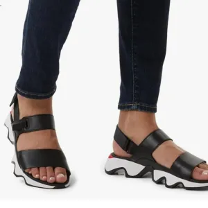 Sorel Women Kinetic Impact II Sling Tractor Chunky Platform Sandals shoes sz 12