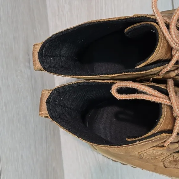 Sorel Women Out N About Rubber Leather Duck Boots shoes sz 9.5