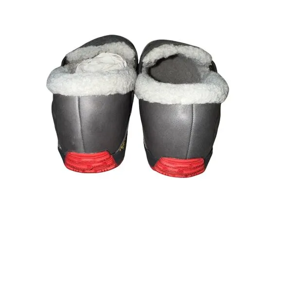 Sorel Womens MacKenzie Slip On Shoe Size 9 Gray Leather Wool Waterproof Clog