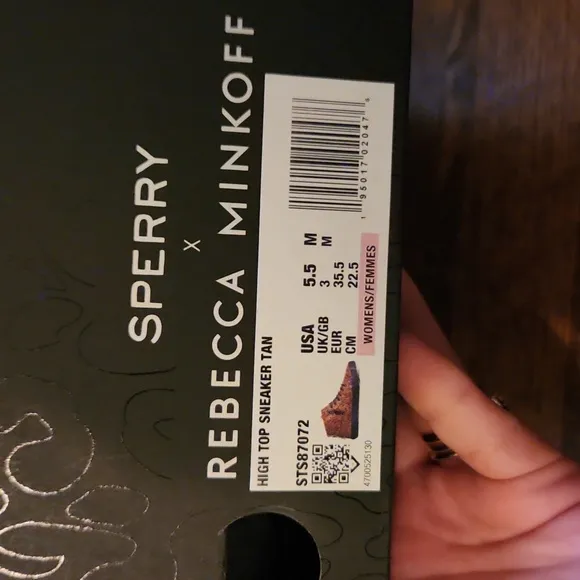 Sperry Hightop Sneaker Tan-Size 5.5