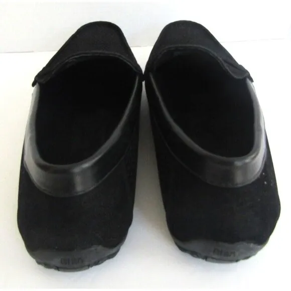 Stacy Adams Corby Mens Black Moc Toe Saddle Slip On Loafers Shoes NWOB Size 9.5