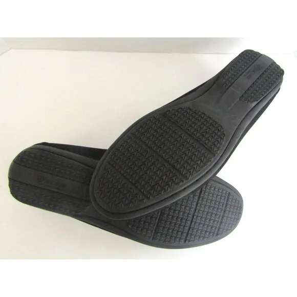 Stacy Adams Corby Mens Black Moc Toe Saddle Slip On Loafers Shoes NWOB Size 9.5