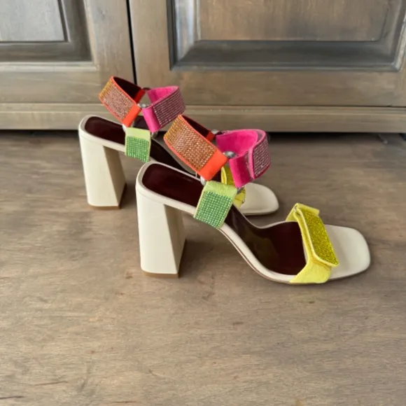 Staud Rhinestone Sandals