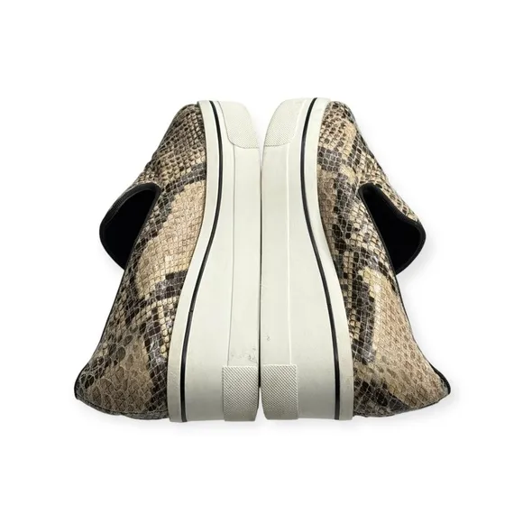 Stella McCartney ★ Binx Platform Slip On Sneaker ★Python Print Veg Leather ★ 37